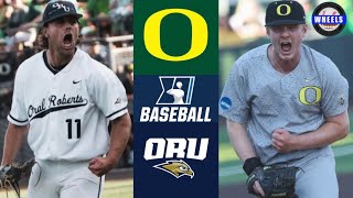 Oregon vs Oral Roberts INCREDIBLE GAME  Super Regional Game 2  2023 College Baseball Highlights [upl. by Krum741]