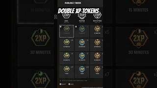 FREE DOUBLE XP TOKENS in BLACK OPS 6 SEASON 1 UPDATE [upl. by Ediva]