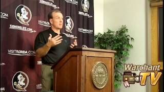 Jimbo Fishers weekly press conference  Previewing FSUFlorida [upl. by Cruz899]