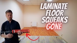 2 Simple Ways To Fix Squeaky Laminate Floors [upl. by Nednil749]