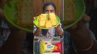 Biscuits sandwich viral trending shorts food [upl. by Yadseut147]