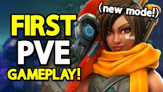 FIRST Paladins PvE BETA Gameplay Paladins Tidal Surge PTS [upl. by Denn]