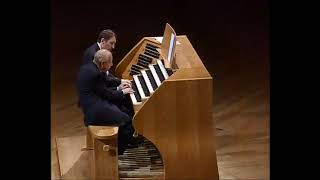 Olivier Latry and Philippe Lefebvre  Organ Improvisation Müpa Budapest [upl. by Larrisa373]