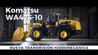 Pala Cargadora Komatsu WA47510 con Transmisión Hidromecánica [upl. by Mccourt]