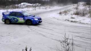 How to perform an adequate scandinavian flick in Subaru Impreza STI Zapora Rajdowa [upl. by Glantz]