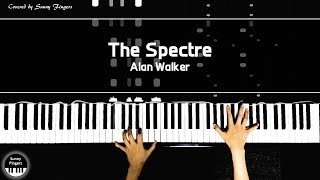 Spectre  Alan Walker  piano cover by Sunny Fingers [upl. by Portugal]