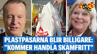 Nu försvinner plastpåseskatten ”Den var inte bra” – bråket mellan L och S [upl. by Barrada]