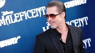 Brad Pitt colpito al volto da un reporter [upl. by Isahella]