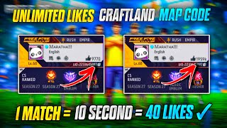 UNLIMITED LIKES NEW GLITCH 🤯 1 MATCH  40 LIKES 🙀 HOW TO INCREASE LIKES IN FREE FIRE  RUSHKEY [upl. by Aihsatan]