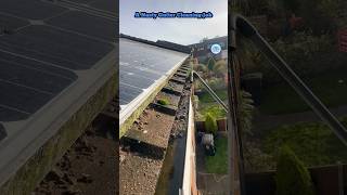 A nasty gutter cleaning job in leicester guttercleaning satisfying exteriorcleaningxpert [upl. by Sidwohl]