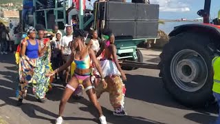 Kollision Band East Basseterre Parade 2024 [upl. by Ecirtak]