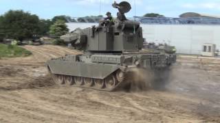 Duxford Tanks Chieftain Marksman 17062012 [upl. by Hild931]