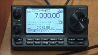 Icom IC7100 Base Station Operation [upl. by Crenshaw]