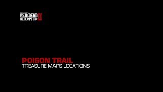 Red Dead Redemption 2 Poisonous Trail Treasure Map Locations  Solutions [upl. by Artined]