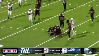 BASIC WOLVES VS LAS VEGAS WILDCATS 2022 FOOTBALL [upl. by Mitzie]