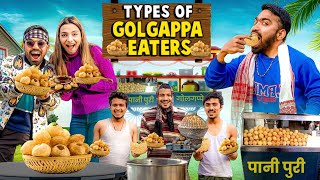 Types Of Golgappa Eaters  Golgappe Lovers  Guddu Bhaiya [upl. by Kettie]