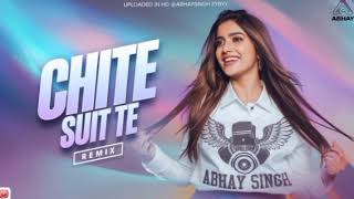 Chite Suit Te Remix Punjabi Song 2024  Abhay Singh [upl. by Rigdon906]