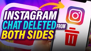 How to delete Instagram chat from both sides  PIN TECH [upl. by Inanuah]