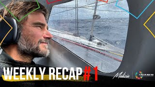 Weekly Recap 1  Team Malizia  Vendée Globe [upl. by Anitsirhc131]