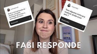 FABI RESPONDE Perguntinhas do Instagram [upl. by Dnomsaj]