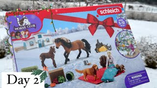 Schleich Horse Club Advent Calendar  Day 2 [upl. by Enomed]