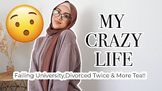 😳 Divorced Twice Failing University and More Details About My Crazy Life as a Young Muslim Woman [upl. by Courtnay]