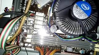 Test Motherboard ECS H61H2MV [upl. by Nnaik766]