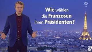 kurzerklärt Wie wählt Frankreich seinen Präsidenten [upl. by Anyrtak934]