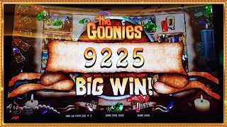 GOONIES and WALKING DEAD SLOTS BIG BONUSES amp ALL FEATURES [upl. by Rufe]