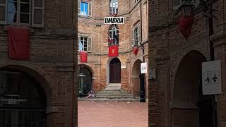 Umbria Italy  Medieval Towns  Gubbio [upl. by Neelac323]