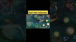 Hati hati Julianto shorts mobilelegends alucardtop1globalbuild angkigaming [upl. by Tennes]