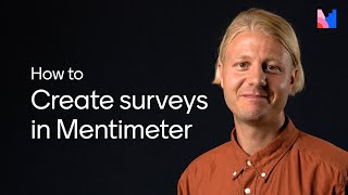 How to create a survey in Mentimeter [upl. by Anhaj489]