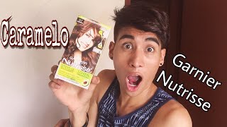 YO PROBÉ Caramelo 57 de GARNIER NUTRISSE ♥️ Me Quedo el Cabello Rojizo  Ivii Carranz [upl. by Iret101]