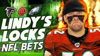 NFL Picks Week 2 FalconsEagles Monday Night Football 916  Lindys NFL Locks [upl. by Yeslah]