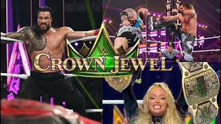 WWE CROWN JEWEL 2024 Full Show Highlights [upl. by Lerej]