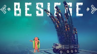 Besiege  The BEST Transformer  60 Missile Truck  Snapchat Hotdog  Besiege Gameplay Highlights [upl. by Thorsten222]