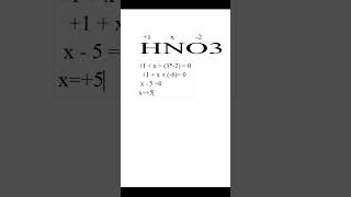 OXIDATION NUMBER OF N IN HNO3 redoxreaction chapter4 class9chapter4 keralasyllabus [upl. by Idnis]