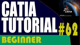 62 CATIA Beginner Tutorial Flag Features [upl. by Resa]