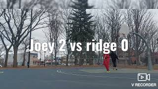 BASKETBALL GAME 1VS1 VS RIDGE [upl. by Arakal]