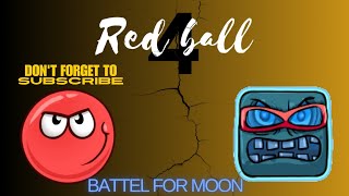 Battle For Moon🌙 10 Min 15 Level☠️  Red Ball 4 ytshorts trending redball4 gamer [upl. by Enelad26]