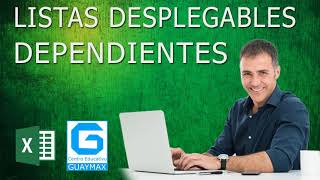 Listas Desplegables Dependientes en Excel [upl. by Kimon641]