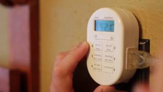 myTouchSmart™ Indoor Plugin Digital Timer [upl. by Llenrad464]