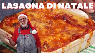 LASAGNA DI NATALE NEL FORNO A LEGNA di Giorgione  Le Ricette delle Feste [upl. by Urban]