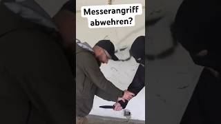 Messerangriff abwehren ohne Hilfsmittel shorts [upl. by Laehcym]