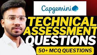 Capgemini Technical Assessment Questions  Capgemini Technical Assessment MCQ Questions [upl. by Nonnac]