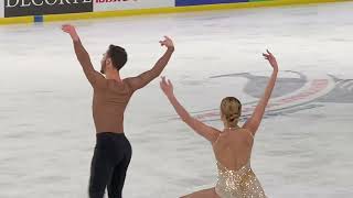 Papadakis Cizeron France 2022 Free Dance [upl. by Ashli]