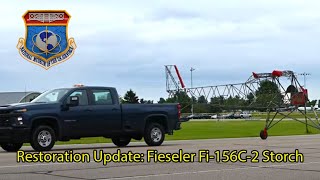 Restoration Update Fieseler Fi156C2 StorchJune 10 2024 [upl. by Giannini]