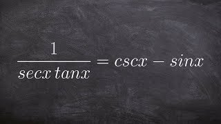 Verifying trig identities by using subtraction [upl. by Santana]