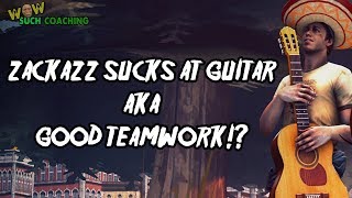 L4D2 WOW SUCH COACHING ZACKAZZ AMAZING GUITAR SKILLS AKA GOOD TEAMWORK [upl. by Hassadah]