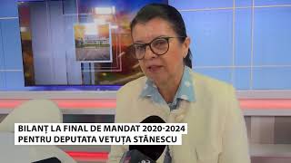 Bilanț la final de mandat 20202024 pentru deputata Vetuța Stănescu [upl. by Swain774]